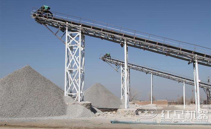 機制砂生產現場