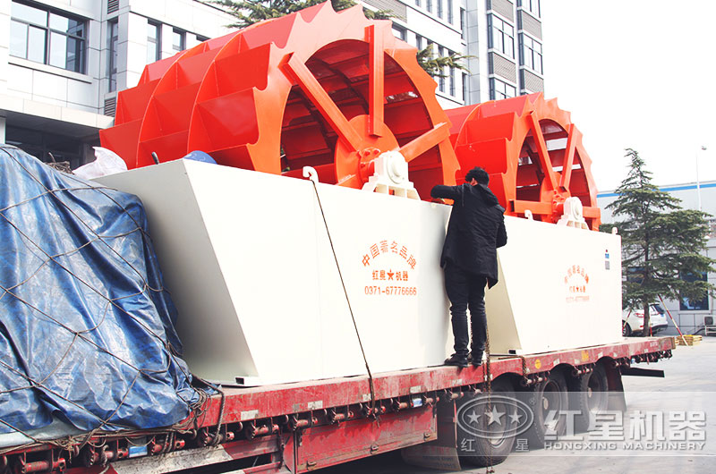 洗砂機發貨現場 洗砂機發貨現場