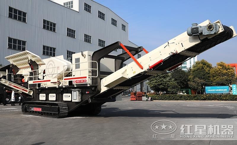 履帶式的小型制砂機 履帶式的小型制砂機