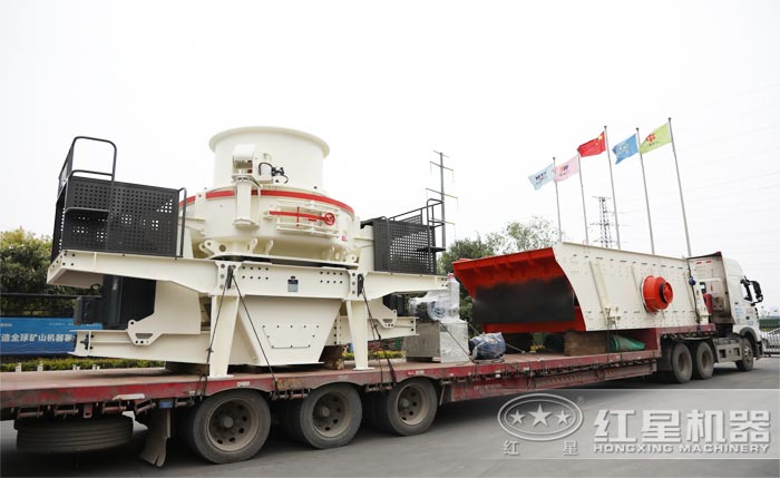 沖擊式破碎機發貨現場