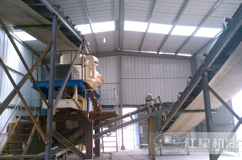 室內機制砂生產線實拍 室內機制砂生產線實拍