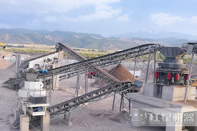 VSI制砂機工作現場 VSI制砂機工作現場