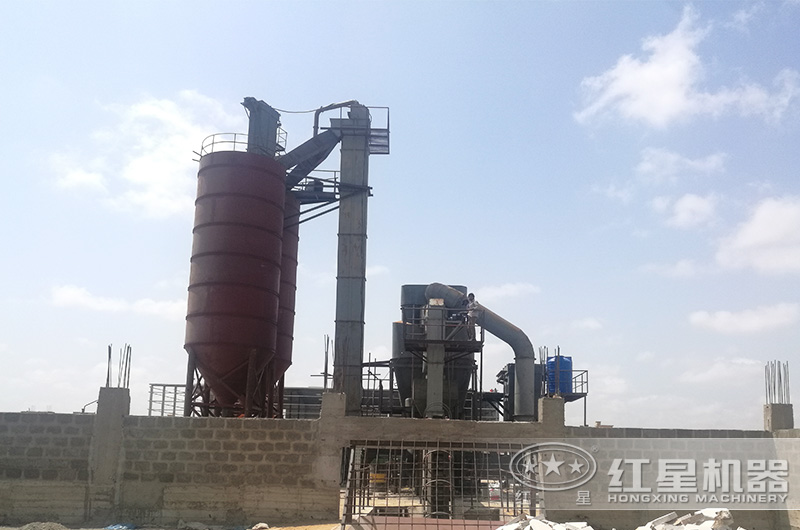 方解石磨粉生產線實拍圖2 方解石磨粉生產線實拍圖2