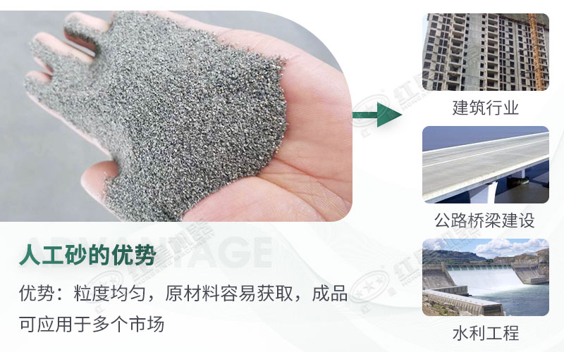 人工砂的優勢與應用領域