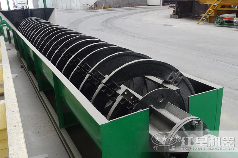 螺旋式洗砂機細節實拍