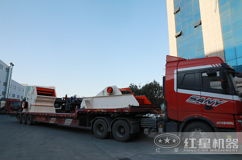 反擊破裝車發往河北地區