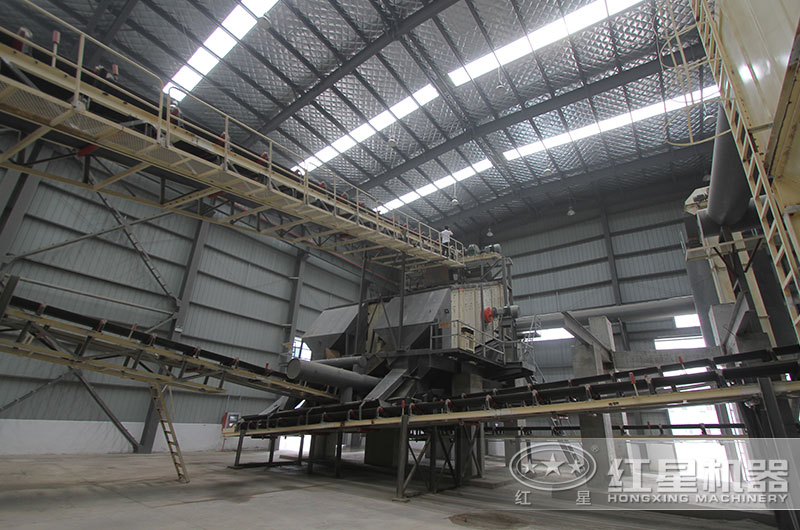 淮安檢查篩分生產現場