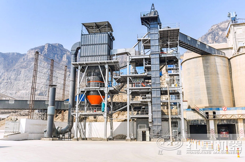 山西陽泉石灰石干式制砂樓生產線 山西陽泉石灰石干式制砂樓生產線
