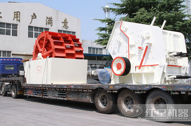 紅星1214反擊破發貨現場