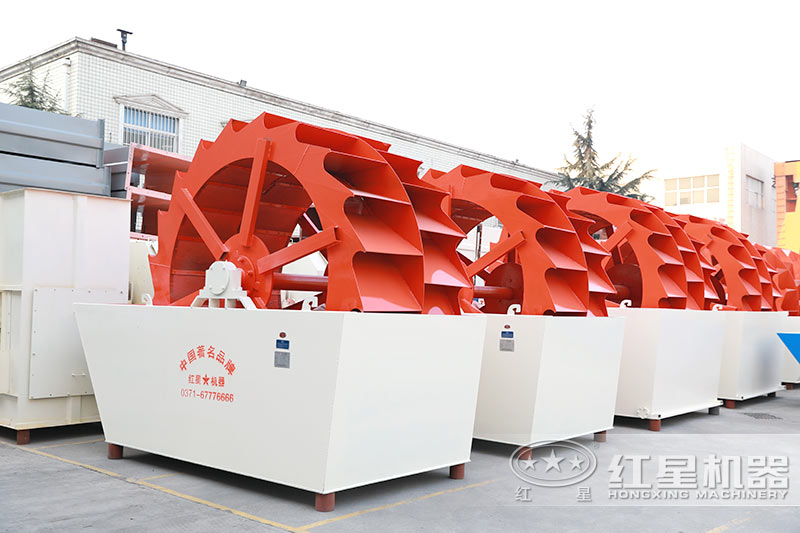 大型輪斗式洗砂機參數，工作視頻及廠家介紹