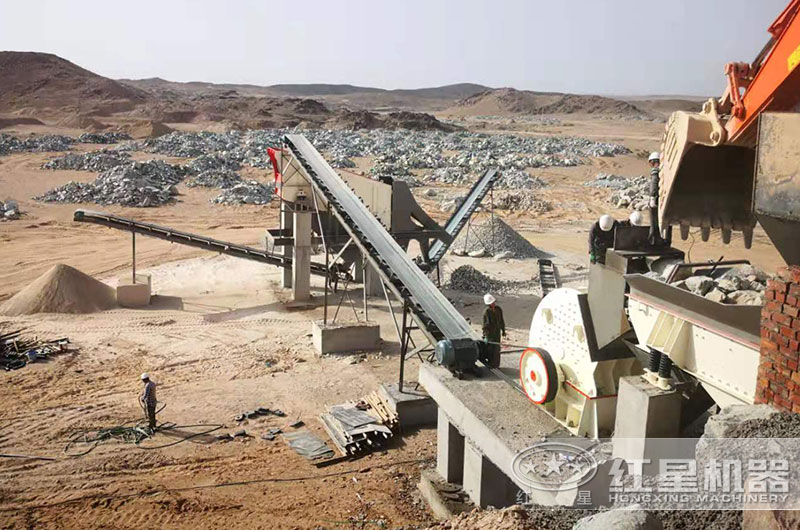 PCZ錘式破碎機單獨配置一條碎石生產線