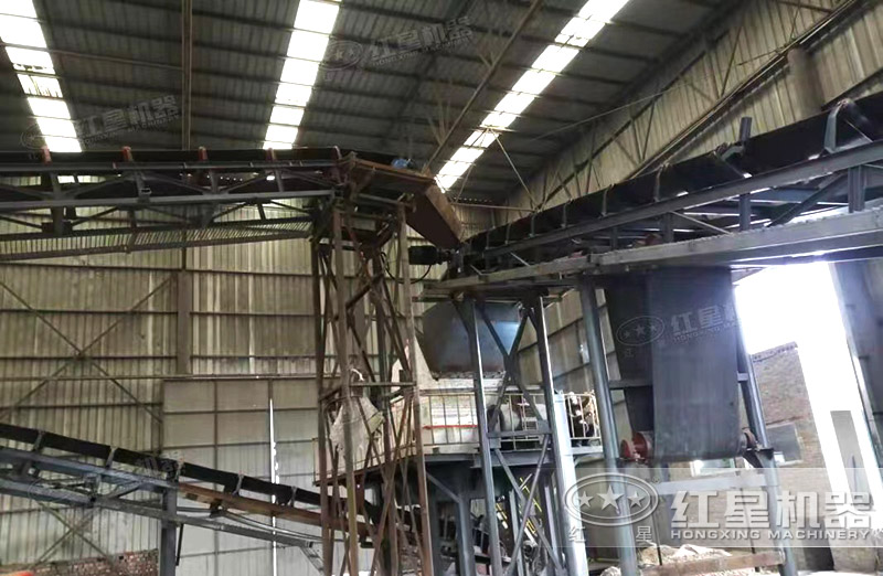 >時產300噸青石制砂生產線-反擊破