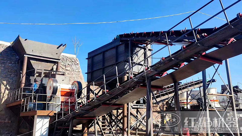 顎式破碎機+圓錐破配置生產線 顎式破碎機+圓錐破配置生產線