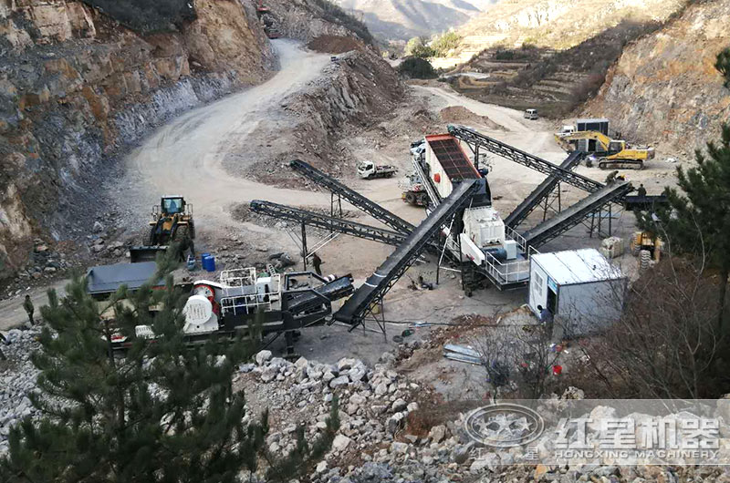 移動鵝卵石制砂生產線 移動鵝卵石制砂生產線